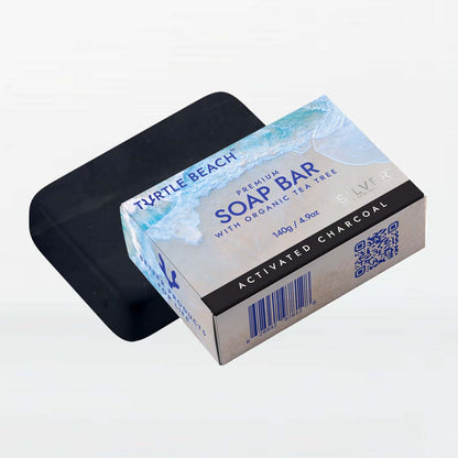 SOAP BAR w/ CHARCOAL & ORGANIC TEA TREE